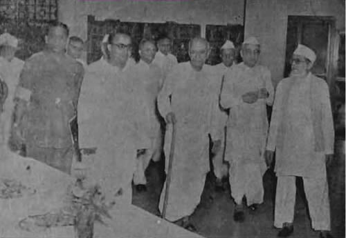 Rajaji visiting Bhavans